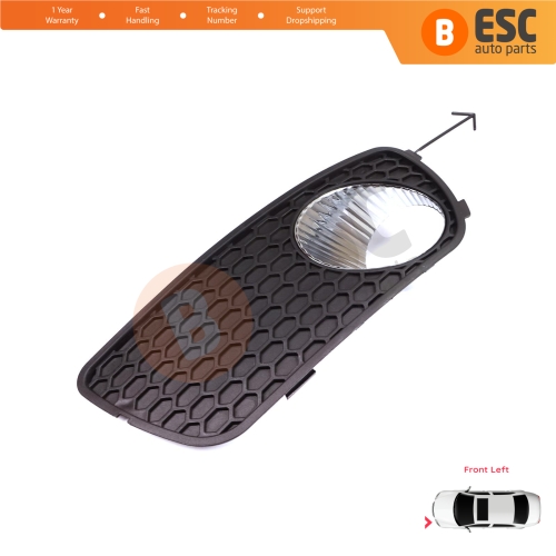 Front Bumper Fog Light Frame Housing Left for Fiat Palio Siena MK1 178 2007-2016 Albea 2002-2012 51703147