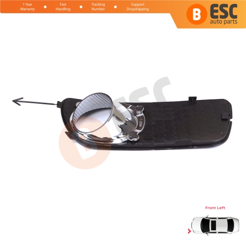 Front Bumper Fog Light Frame Housing Left for Fiat Palio Siena MK1 178 2007-2016 Albea 2002-2012 51703147