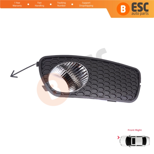 Front Bumper Fog Light Frame Housing Right for Fiat Palio Siena MK1 178 2007-2016 Albea 2002-2012 51703146