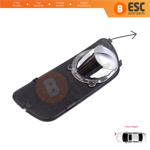 Front Bumper Fog Light Frame Housing Right for Fiat Palio Siena MK1 178 2007-2016 Albea 2002-2012 51703146