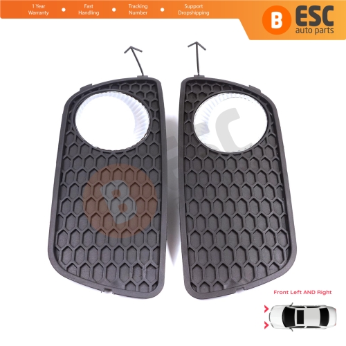 Front Bumper Fog Light Frame Housing Left Right for Fiat Palio Siena MK1 178 2007-2016 Albea 2002-2012 51703146 51703147