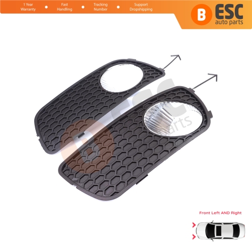 Front Bumper Fog Light Frame Housing Left Right for Fiat Palio Siena MK1 178 2007-2016 Albea 2002-2012 51703146 51703147