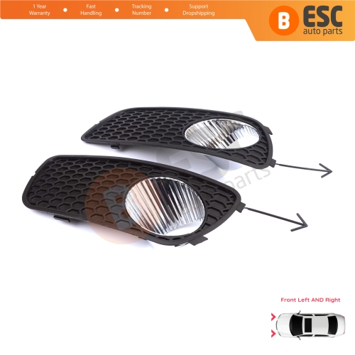 Front Bumper Fog Light Frame Housing Left Right for Fiat Palio Siena MK1 178 2007-2016 Albea 2002-2012 51703146 51703147