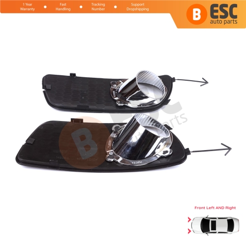 Front Bumper Fog Light Frame Housing Left Right for Fiat Palio Siena MK1 178 2007-2016 Albea 2002-2012 51703146 51703147