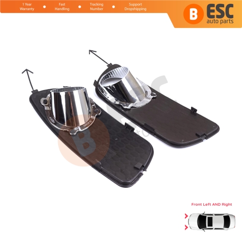 Front Bumper Fog Light Frame Housing Left Right for Fiat Palio Siena MK1 178 2007-2016 Albea 2002-2012 51703146 51703147