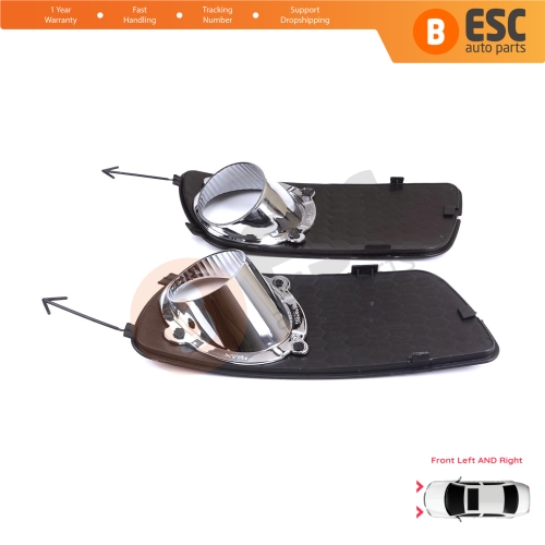 Front Bumper Fog Light Frame Housing Left Right for Fiat Palio Siena MK1 178 2007-2016 Albea 2002-2012 51703146 51703147