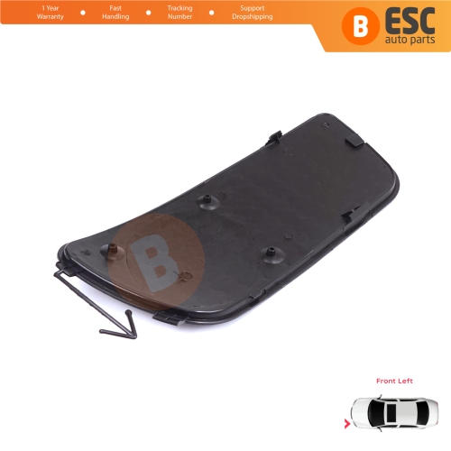 Front Bumper Fog Light Grille Frame Without Holes Left for Fiat Palio Siena MK1 178 2007-2016 Albea 2002-2012 51703145