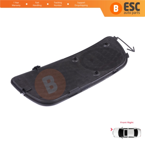 Front Bumper Fog Light Grille Frame Without Holes Right for Fiat Palio Siena MK1 178 2007-2016 Albea 2002-2012 51703144