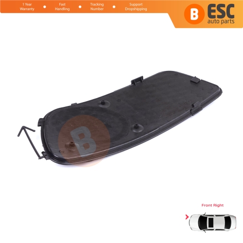 Front Bumper Fog Light Grille Frame Without Holes Right for Fiat Palio Siena MK1 178 2007-2016 Albea 2002-2012 51703144