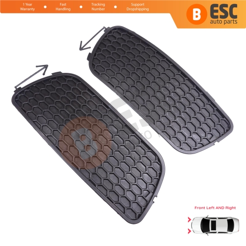 Front Bumper Fog Light Grille Frame Without Holes Left Right for Fiat Palio Siena MK1 178 2007-2016 Albea 2002-2012 51703144 51703145