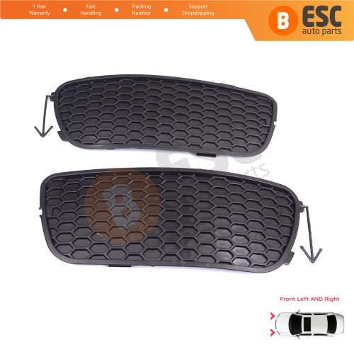 Front Bumper Fog Light Grille Frame Without Holes Left Right for Fiat Palio Siena MK1 178 2007-2016 Albea 2002-2012 51703144 51703145