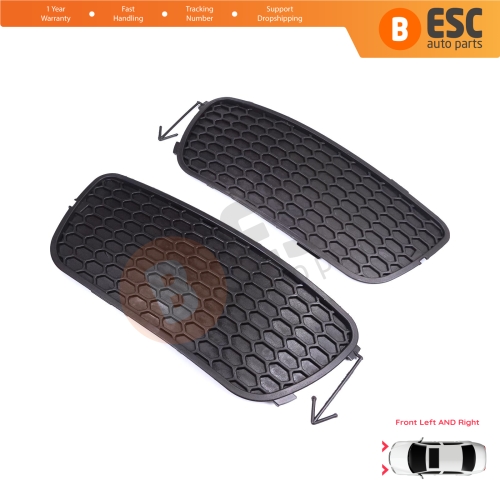 Front Bumper Fog Light Grille Frame Without Holes Left Right for Fiat Palio Siena MK1 178 2007-2016 Albea 2002-2012 51703144 51703145