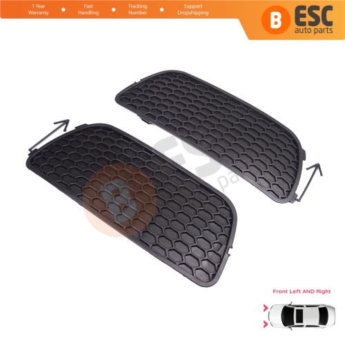 Front Bumper Fog Light Grille Frame Without Holes Left Right for Fiat Palio Siena MK1 178 2007-2016 Albea 2002-2012 51703144 51703145