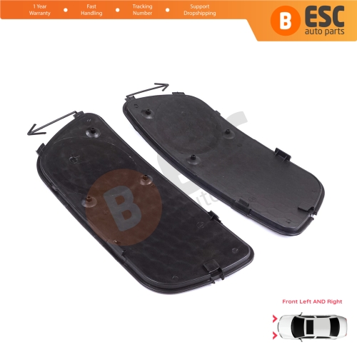 Front Bumper Fog Light Grille Frame Without Holes Left Right for Fiat Palio Siena MK1 178 2007-2016 Albea 2002-2012 51703144 51703145