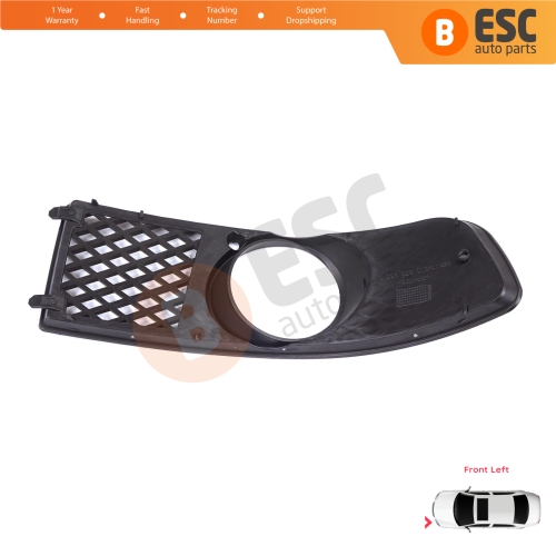Front Bumper Fog Light Frame Housing Left for VW Polo MK3 6N2 1999-2001 Facelift 6N0853665C