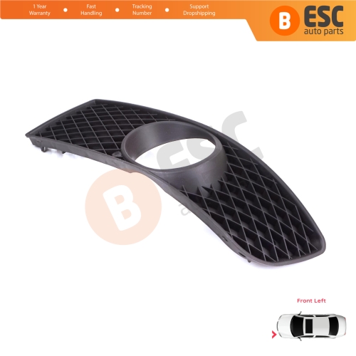 Front Bumper Fog Light Frame Housing Left for VW Polo MK3 6N2 1999-2001 Facelift 6N0853665C