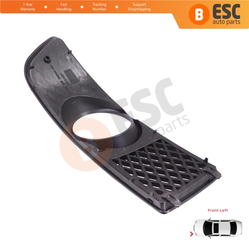 Front Bumper Fog Light Frame Housing Left for VW Polo MK3 6N2 1999-2001 Facelift 6N0853665C