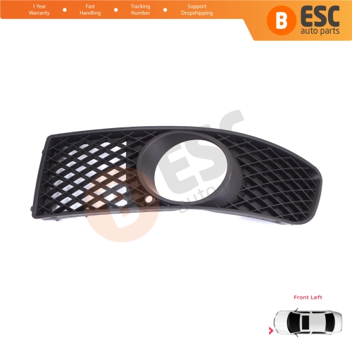 Front Bumper Fog Light Frame Housing Left for VW Polo MK3 6N2 1999-2001 Facelift 6N0853665C