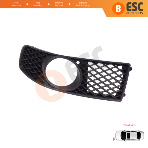 Front Bumper Fog Light Frame Housing Left for VW Polo MK3 6N2 1999-2001 Facelift 6N0853665C