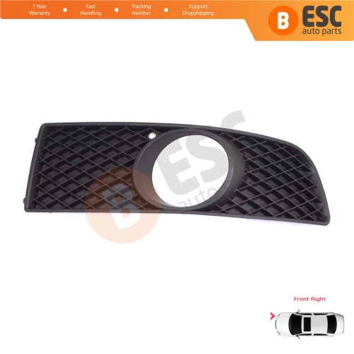 Front Bumper Fog Light Frame Housing Right for VW Polo MK3 6N2 1999-2001 Facelift 6N0853666C