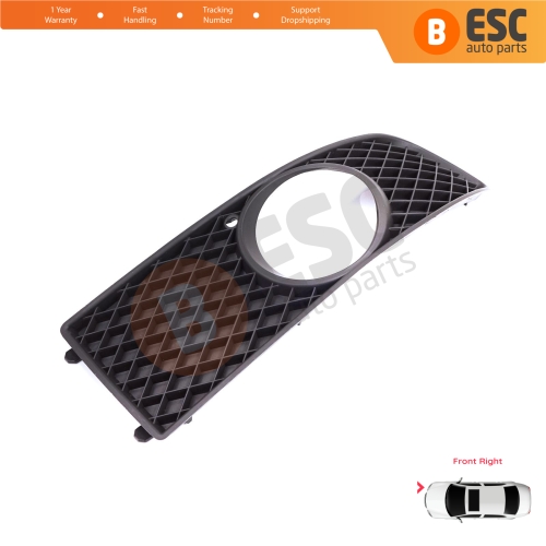 Front Bumper Fog Light Frame Housing Right for VW Polo MK3 6N2 1999-2001 Facelift 6N0853666C