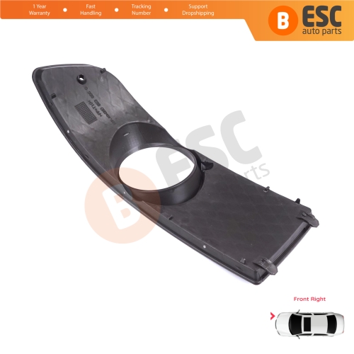 Front Bumper Fog Light Frame Housing Right for VW Polo MK3 6N2 1999-2001 Facelift 6N0853666C