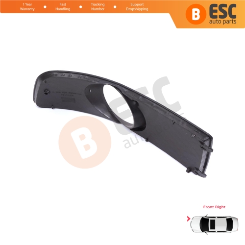 Front Bumper Fog Light Frame Housing Right for VW Polo MK3 6N2 1999-2001 Facelift 6N0853666C