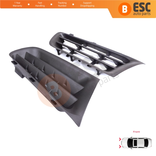 Front Bumper Air Vent Grille Panel Left Right for Renault Megane MK2 2006-2009 Facelift 7701476893