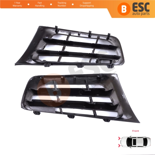 Front Bumper Air Vent Grille Panel Left Right for Renault Megane MK2 2006-2009 Facelift 7701476893