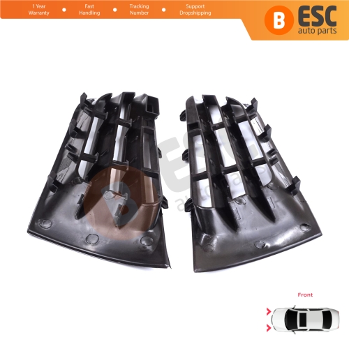 Front Bumper Air Vent Grille Panel Left Right for Renault Megane MK2 2006-2009 Facelift 7701476893