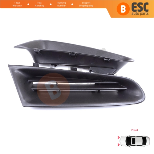 Front Bumper Air Vent Grille Panel Left Right for Renault Clio MK3 2005-2009 Pre-Facelift 7701208684