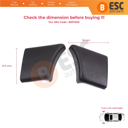 Front Left Right Fender Trim Molding for Citroen Berlingo MK1 M49 M59 1996-2008 8544J7 8544J8