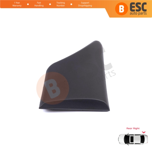 Rear Right Fender Trim Molding for Peugeot Partner MK1 M49 M59 1996-2008 8547.K5