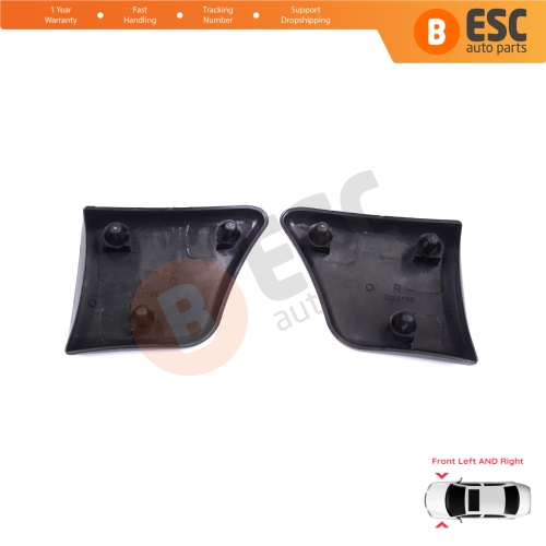 Front Left Right Fender Trim Molding for Peugeot Partner M59 2002-2008 Facelift 8544.J5 8544.J6