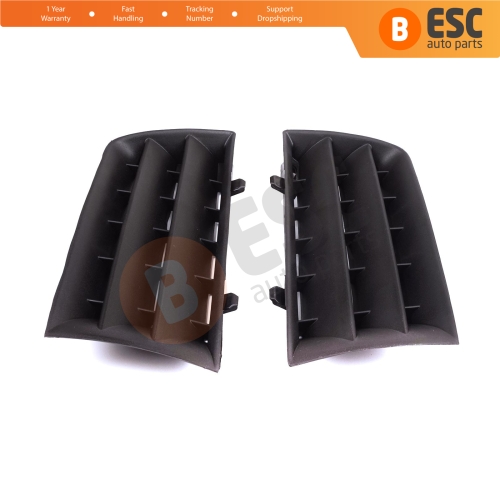 Front Bumper Air Vent Grille Panel Left Right for Renault Megane MK2 2002-2006 Pre-Facelift 8200114156
