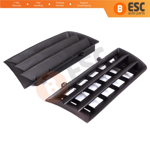 Front Bumper Air Vent Grille Panel Left Right for Renault Megane MK2 2002-2006 Pre-Facelift 8200114156