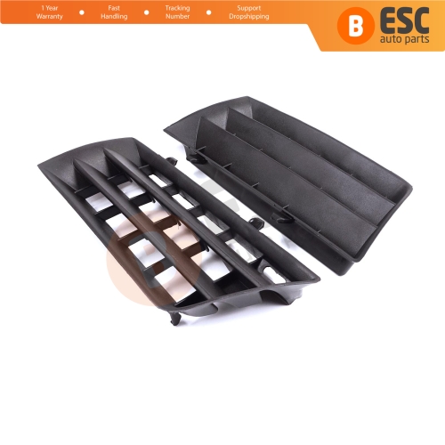 Front Bumper Air Vent Grille Panel Left Right for Renault Megane MK2 2002-2006 Pre-Facelift 8200114156