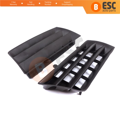 Front Bumper Air Vent Grille Panel Left Right for Renault Megane MK2 2002-2006 Pre-Facelift 8200114156