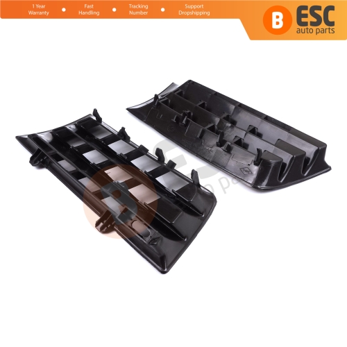 Front Bumper Air Vent Grille Panel Left Right for Renault Megane MK2 2002-2006 Pre-Facelift 8200114156