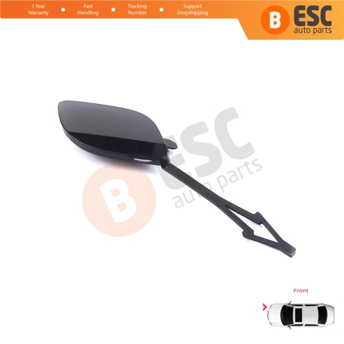 Front Bumper Tow Eye Hook Cover Cap Primed for Renault Clio MK5 V B7 BJA 2019-2023 Pre-Facelift 511806272R