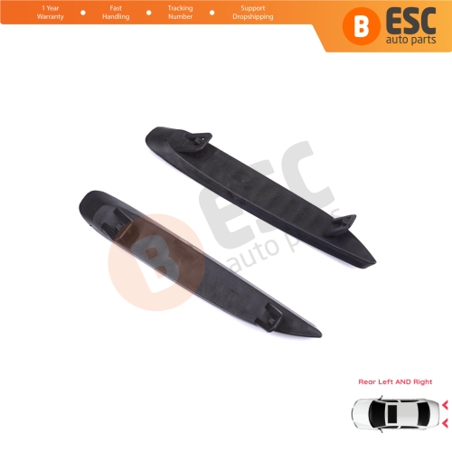 Rear Bumper Right Left Moulding Trim Vent Cover for Renault Megane MK4 LFB 2016-On Sedan 850760115R