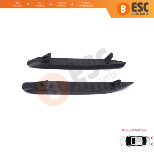 Rear Bumper Right Left Moulding Trim Vent Cover for Renault Megane MK4 LFB 2016-On Sedan 850760115R
