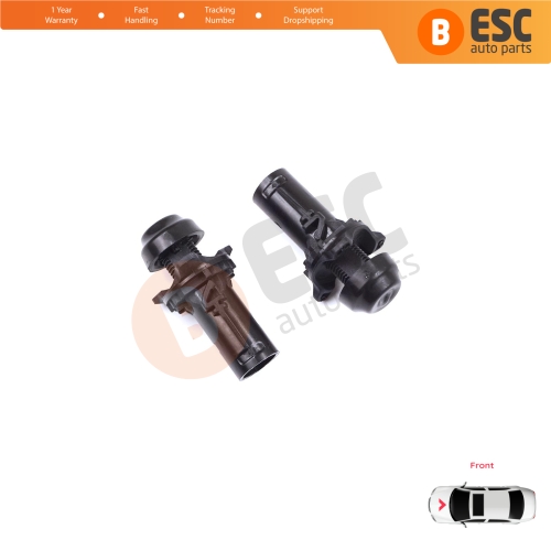 2 Pieces Adjustable Bonnet Hood Stop Buffer for Renault Clio MK5 Captur MK2 Taliant Dacia Sandero MK3 658291760R