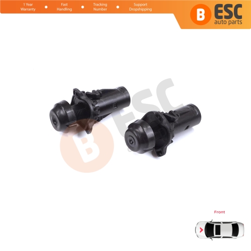 2 Pieces Adjustable Bonnet Hood Stop Buffer for Renault Clio MK5 Captur MK2 Taliant Dacia Sandero MK3 658291760R