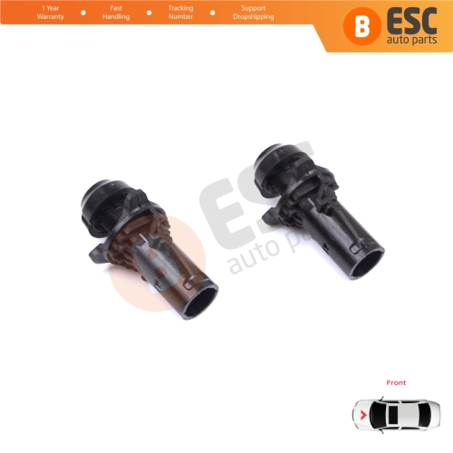 2 Pieces Adjustable Bonnet Hood Stop Buffer for Renault Clio MK5 Captur MK2 Taliant Dacia Sandero MK3 658291760R