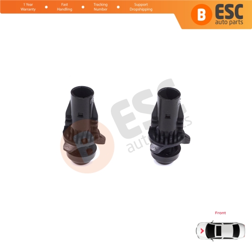 2 Pieces Adjustable Bonnet Hood Stop Buffer for Renault Clio MK5 Captur MK2 Taliant Dacia Sandero MK3 658291760R