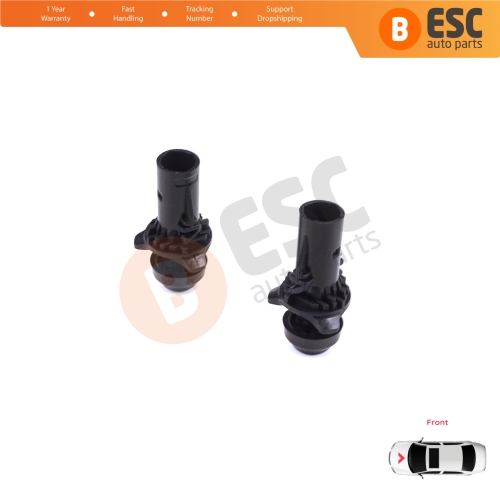 2 Pieces Adjustable Bonnet Hood Stop Buffer for Renault Clio MK5 Captur MK2 Taliant Dacia Sandero MK3 658291760R