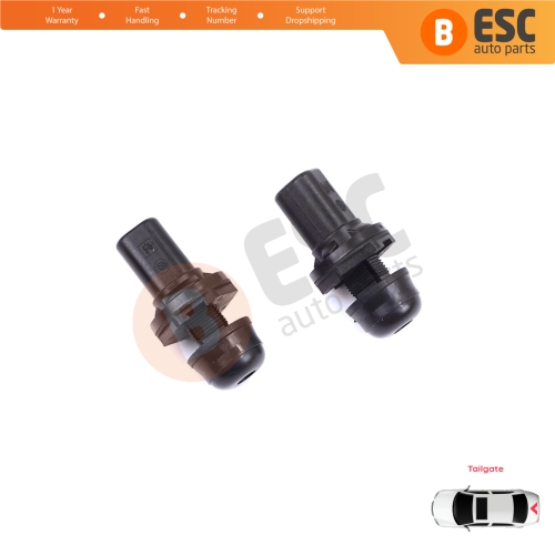 2 Pieces Rear Trunk Tailgate Stop Buffer for VW Seat Skoda 6X0827499 5KD827499 3C5827499B