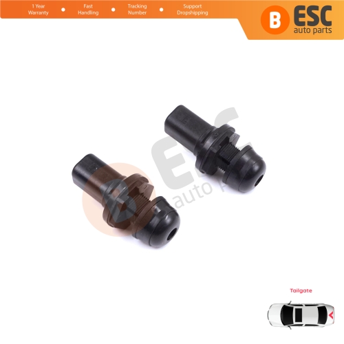 2 Pieces Rear Trunk Tailgate Stop Buffer for VW Seat Skoda 6X0827499 5KD827499 3C5827499B