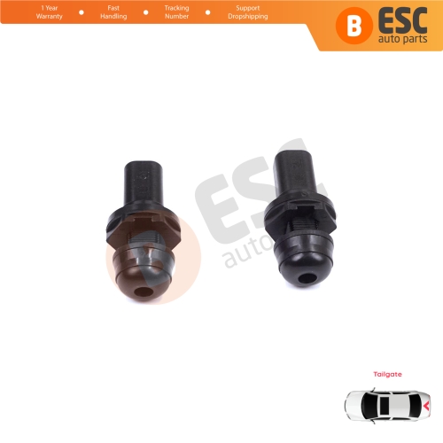 2 Pieces Rear Trunk Tailgate Stop Buffer for VW Seat Skoda 6X0827499 5KD827499 3C5827499B